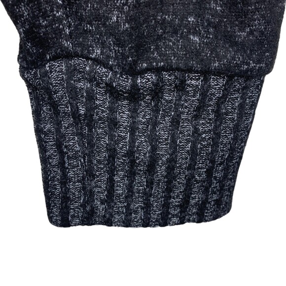 Mono B womens drawstring hacci sweatpants joggers black size medium - Picture 7 of 10